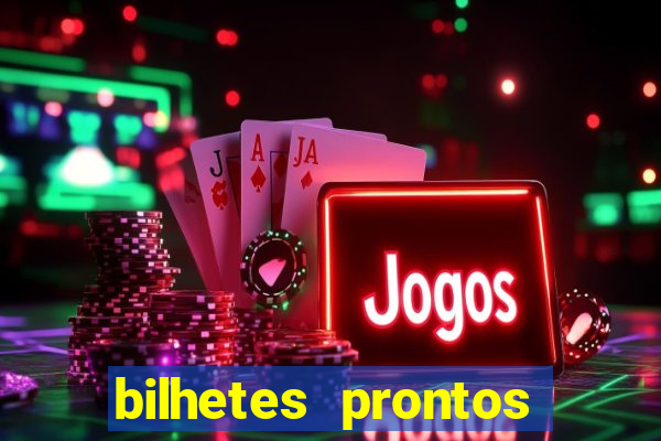 bilhetes prontos futebol hoje